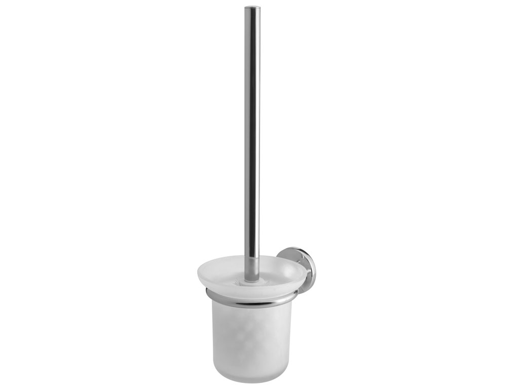 Bisk Set perie wc bisk ontario 00223, montare pe perete, fixare ascunsa, suport, nichel