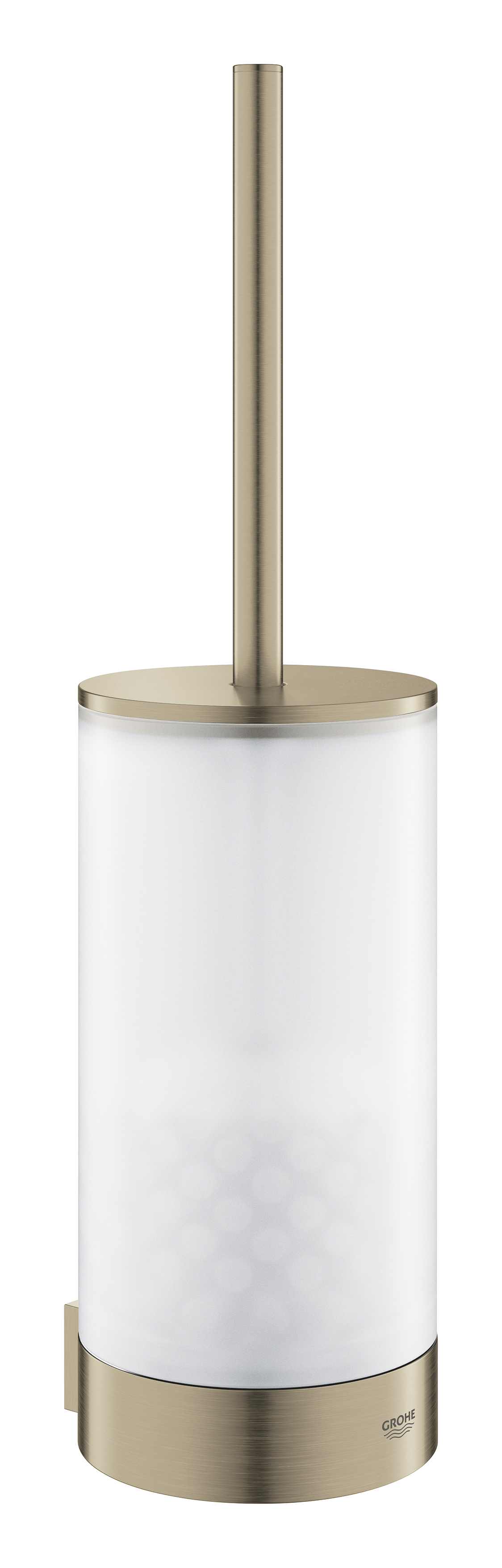 Grohe Set perie wc grohe selection 41076en0, montare pe perete, fixare ascunsa, sticla/metal, mat, nickel