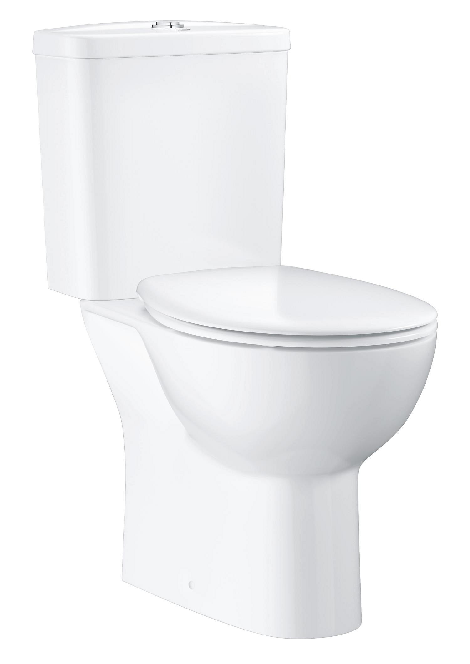 Grohe Set wc grohe bau ceramic, pe podea, rimless, alb, 39604000
