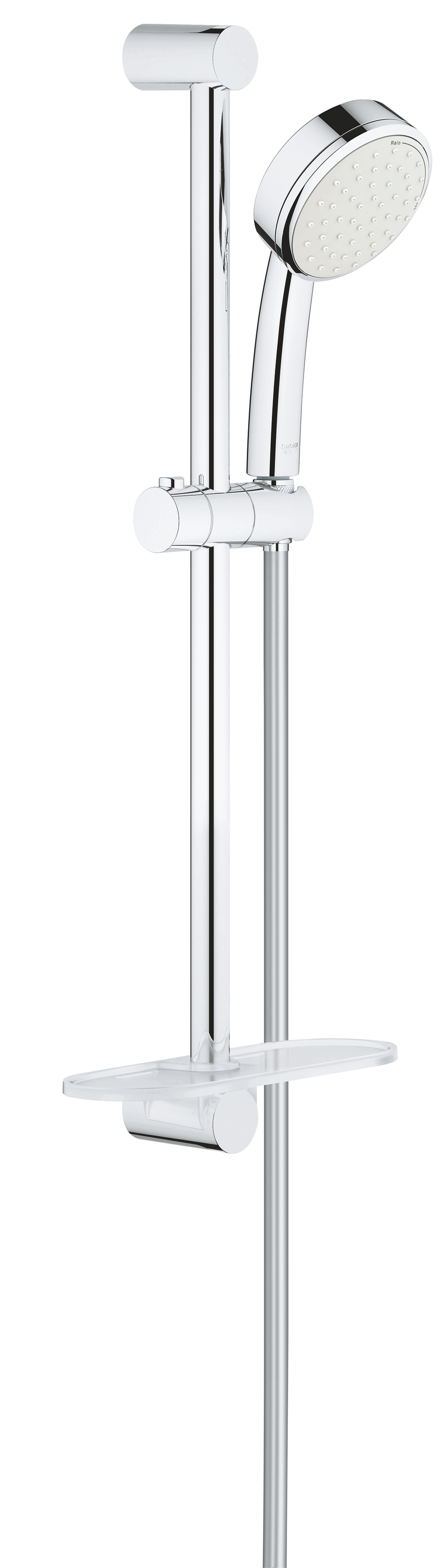 Set baterie cada Grohe 34766000, 1 bar, 100 mm, 1.75 m, 600 mm, 162 mm, 298 mm, 2 orificii instalare, Crom