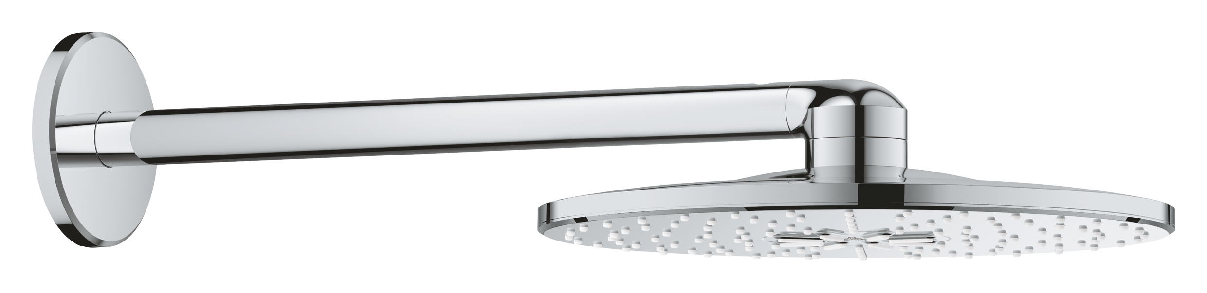 Grohe Dus fix grohe rainshower smartactive 310, necesita set instalare, 310 mm, 2 functii, anti-calcar, crom, 26475000
