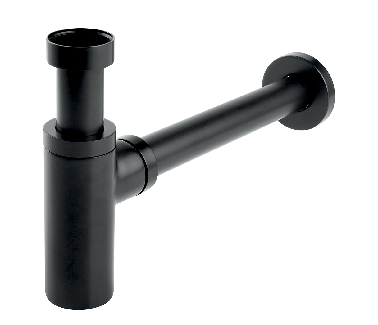 Novaservis Sifon lavoar novaservis, universal, metal, mat, negru, s282-bl
