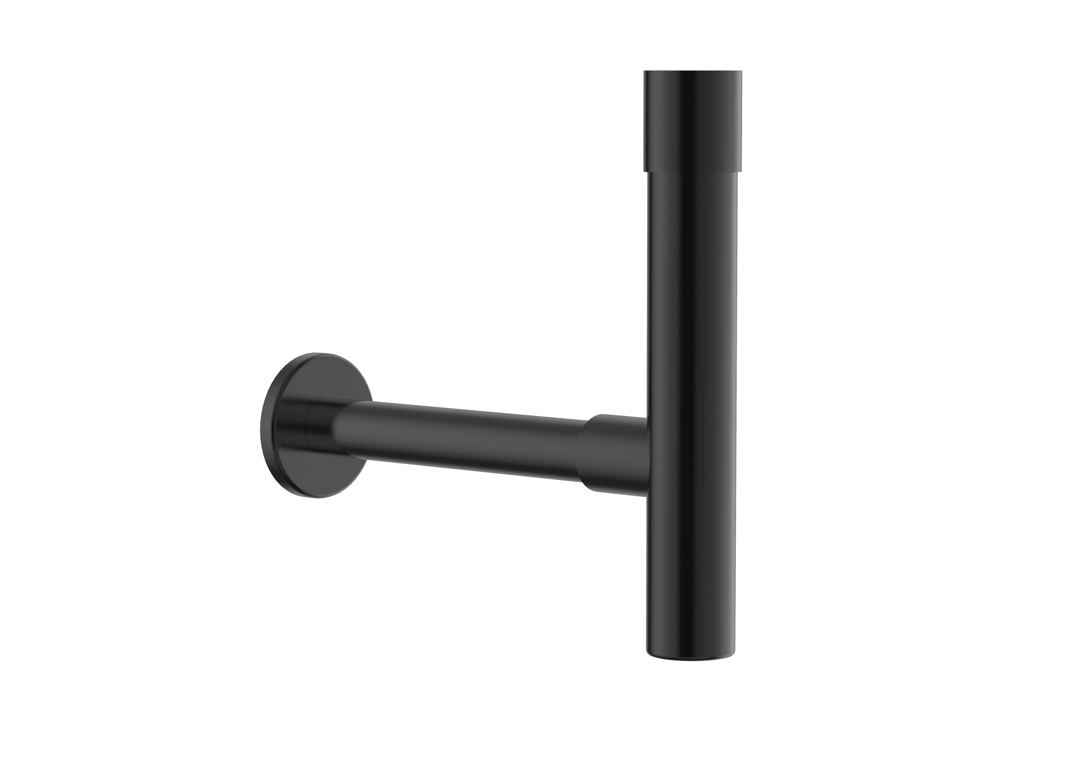 Roca Sifon lavoar roca totem, g 1 1/4'', 300 mm, metal, mat, negru titan, a5064031nm