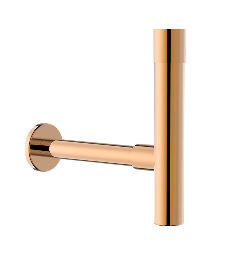 Roca Sifon lavoar roca totem, g 1 1/4'', 300 mm, metal, mat, rose gold, a5064031rg