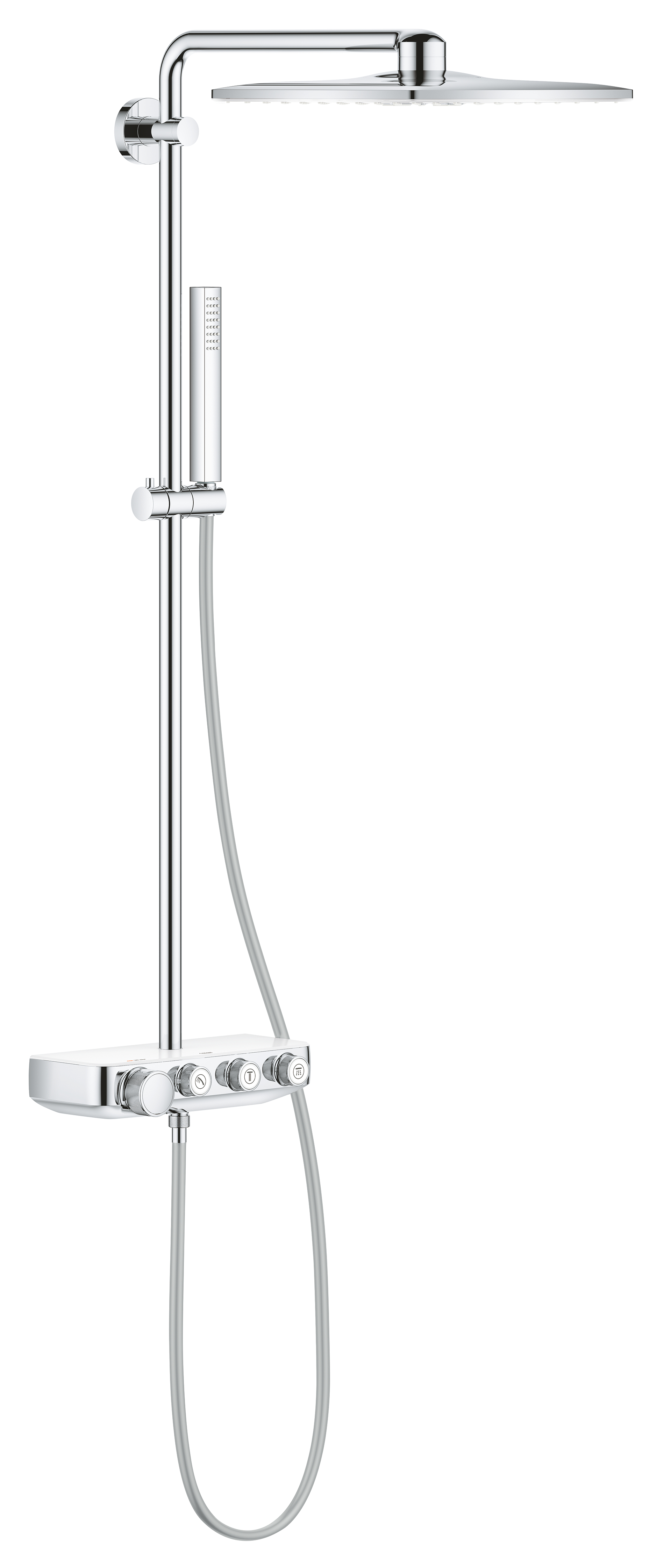 Grohe Sistem de dus grohe euphoria smartcontrol 310, termostat, 310 mm, aparent, 3 functii, crom, 26508ls0