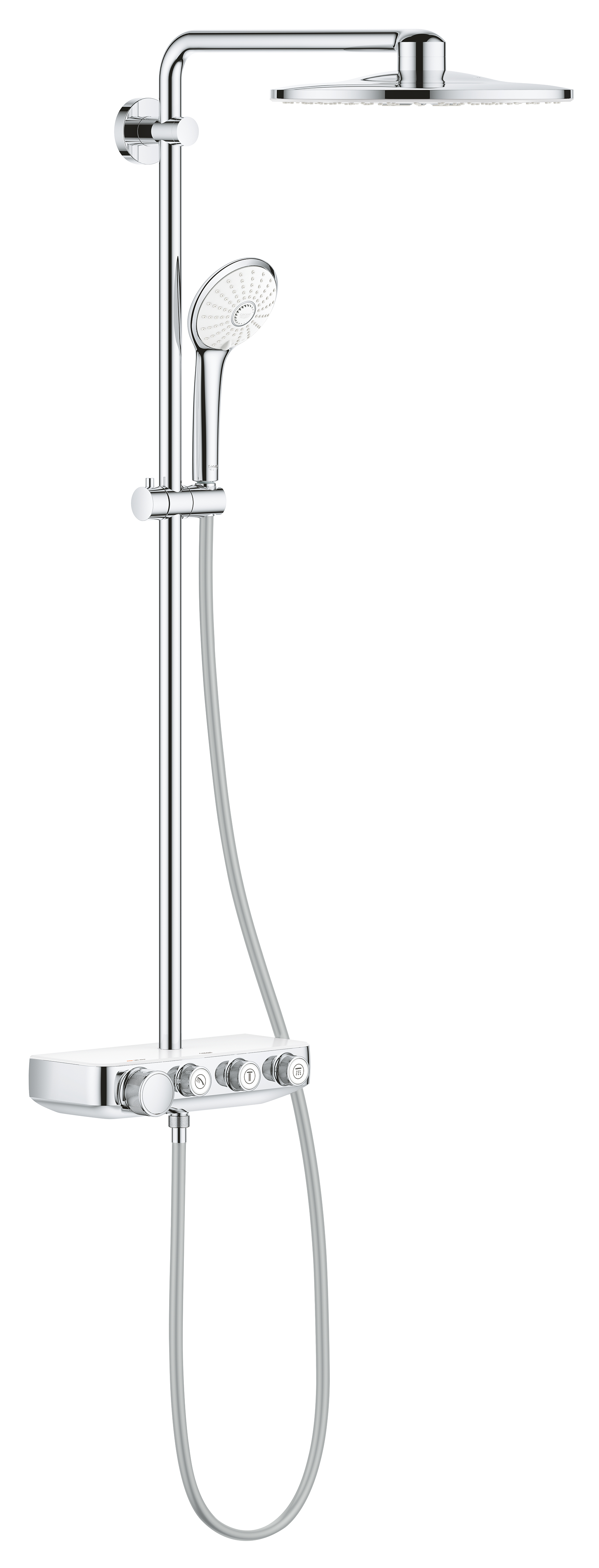 Grohe Sistem de dus grohe euphoria smartcontrol 310, termostat, 310 mm, aparent, crom, 26507ls0