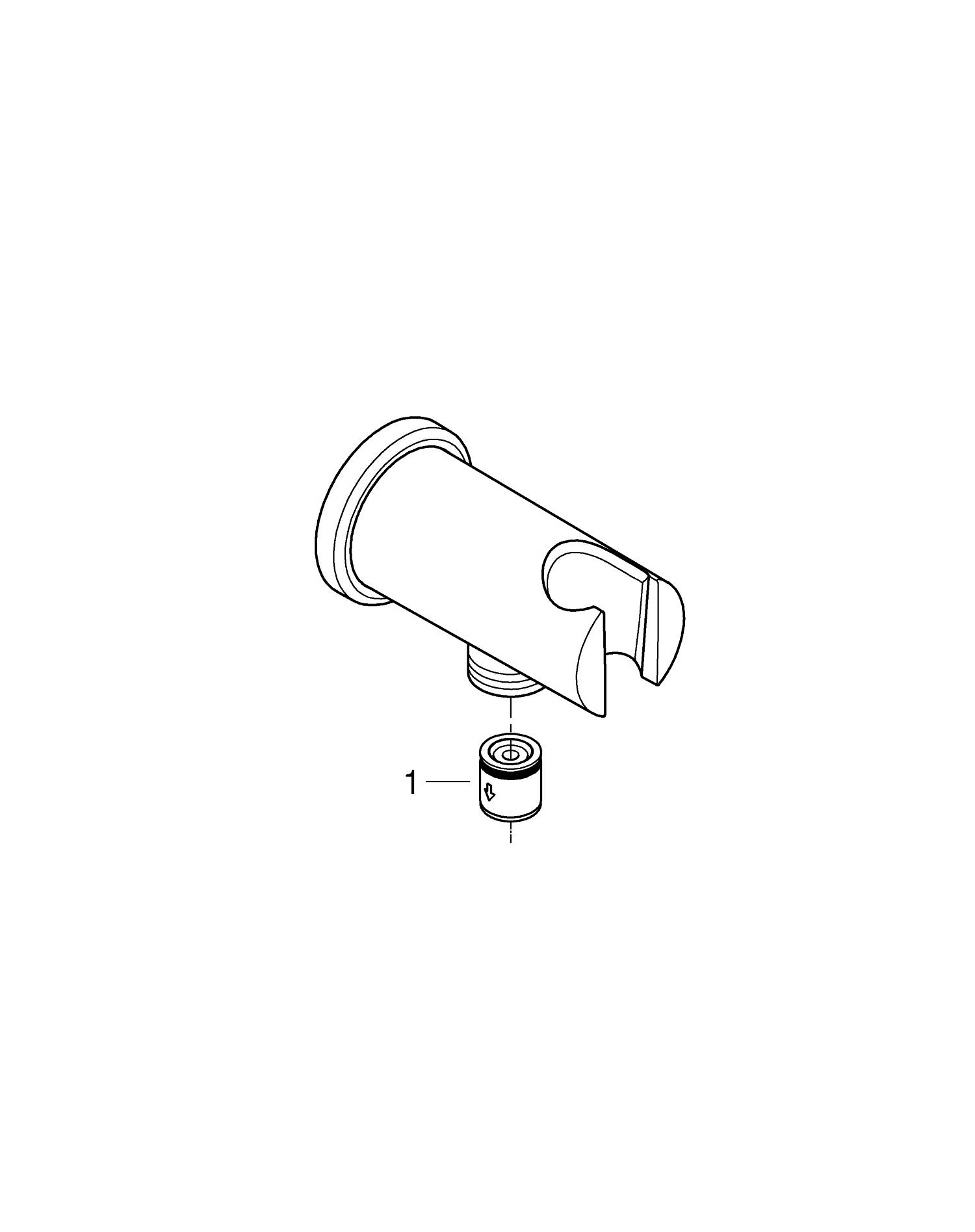 Sistem de dus Grohe 34869000, Grohtherm 310, tip incastrare incastrat, pentru un dus confortabil zilnic, crom [8]