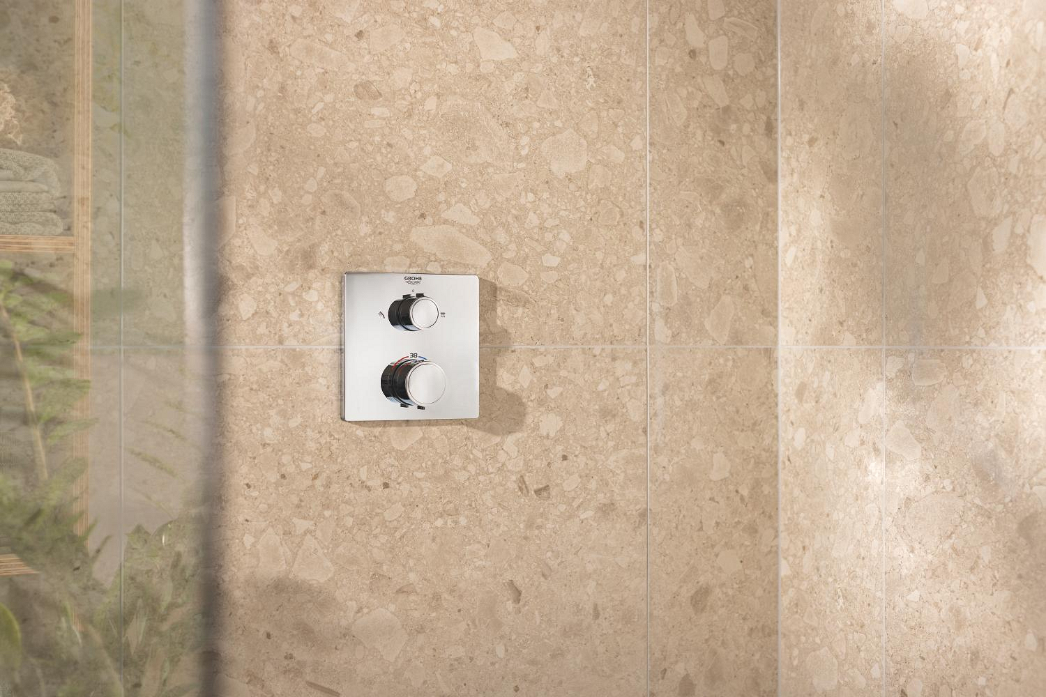 Sistem de dus Grohe 34882000, Grohtherm, tip incastrare incastrat, pentru dus, pentru un dus confortabil zilnic, crom [5]