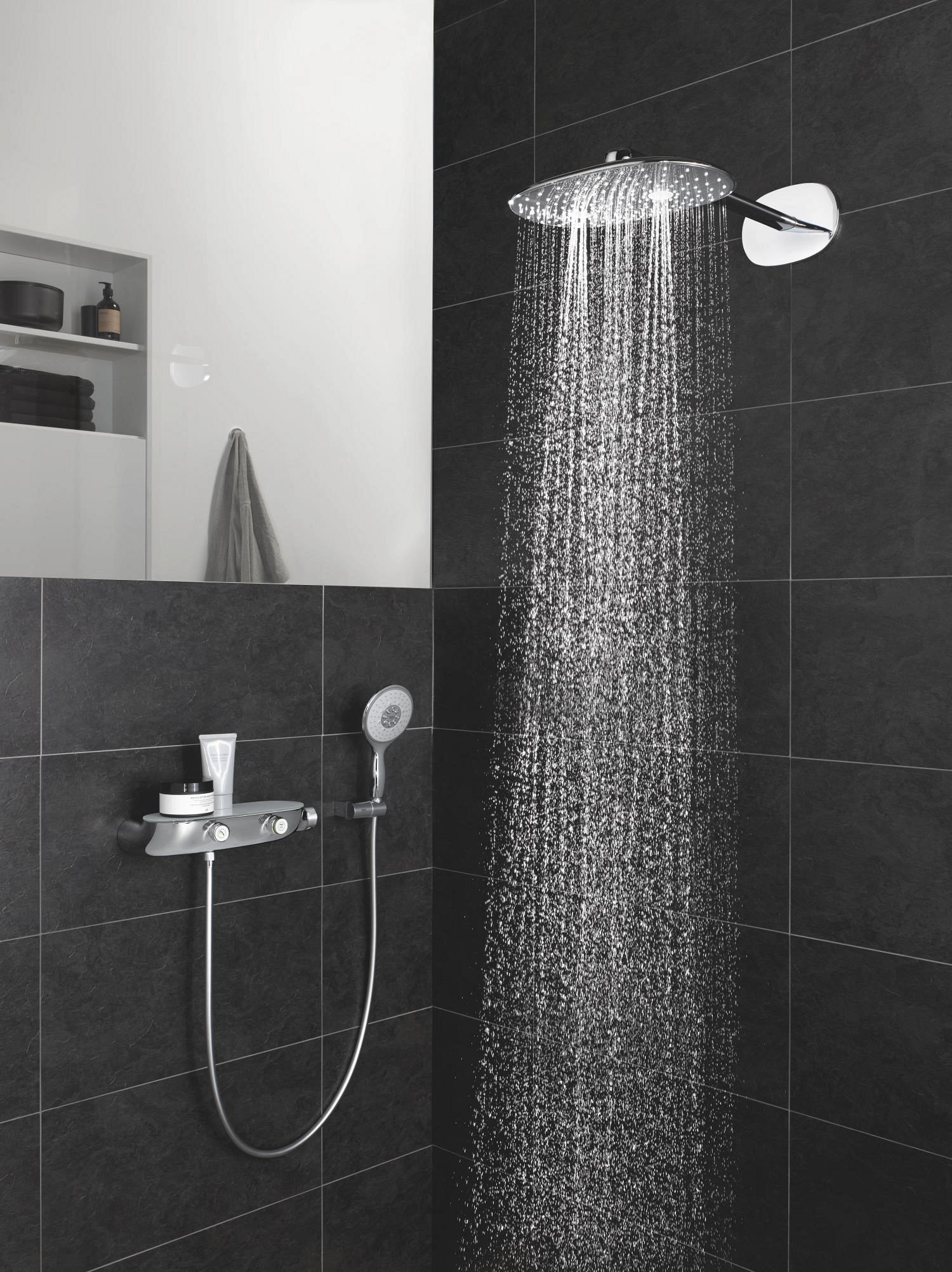Sistem de dus Grohe 26446000, SmartControl, tip incastrare incastrat, pentru dus, pentru un dus confortabil zilnic, crom [3]