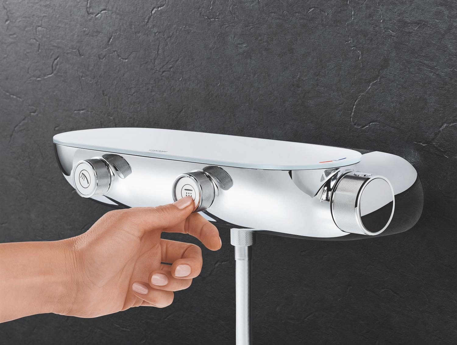 Sistem de dus Grohe 26446000, SmartControl, tip incastrare incastrat, pentru dus, pentru un dus confortabil zilnic, crom [6]