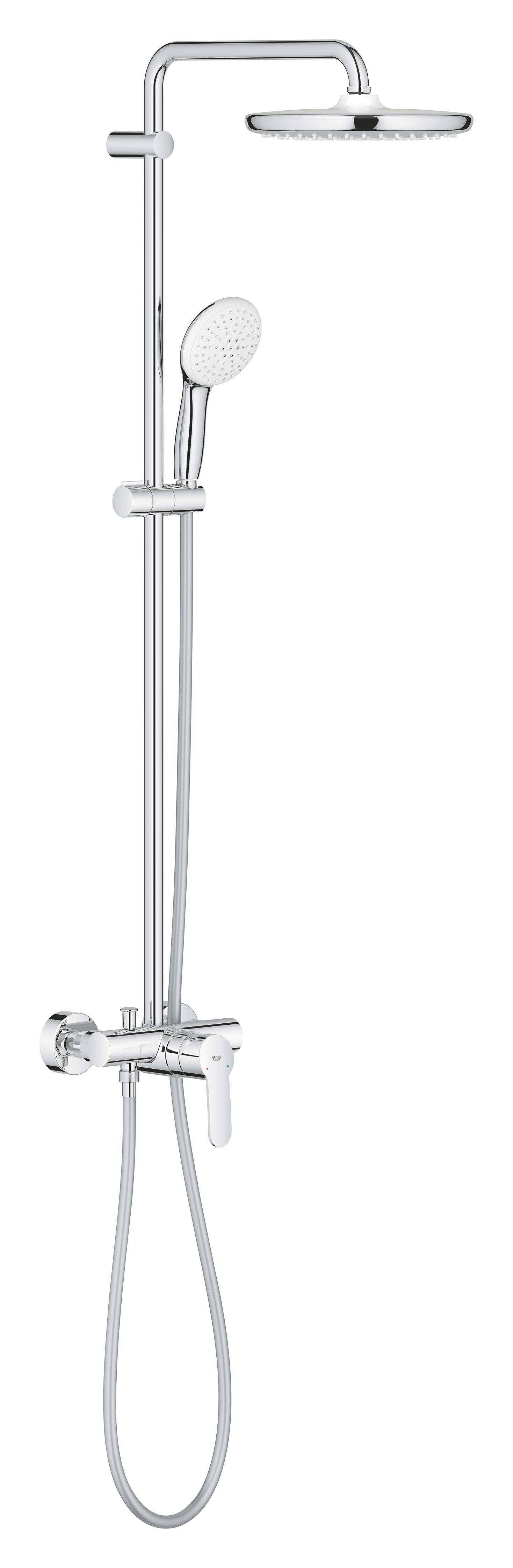 Sistem de dus Grohe 26673001, Tempesta 250, tip incastrare aparent, pe