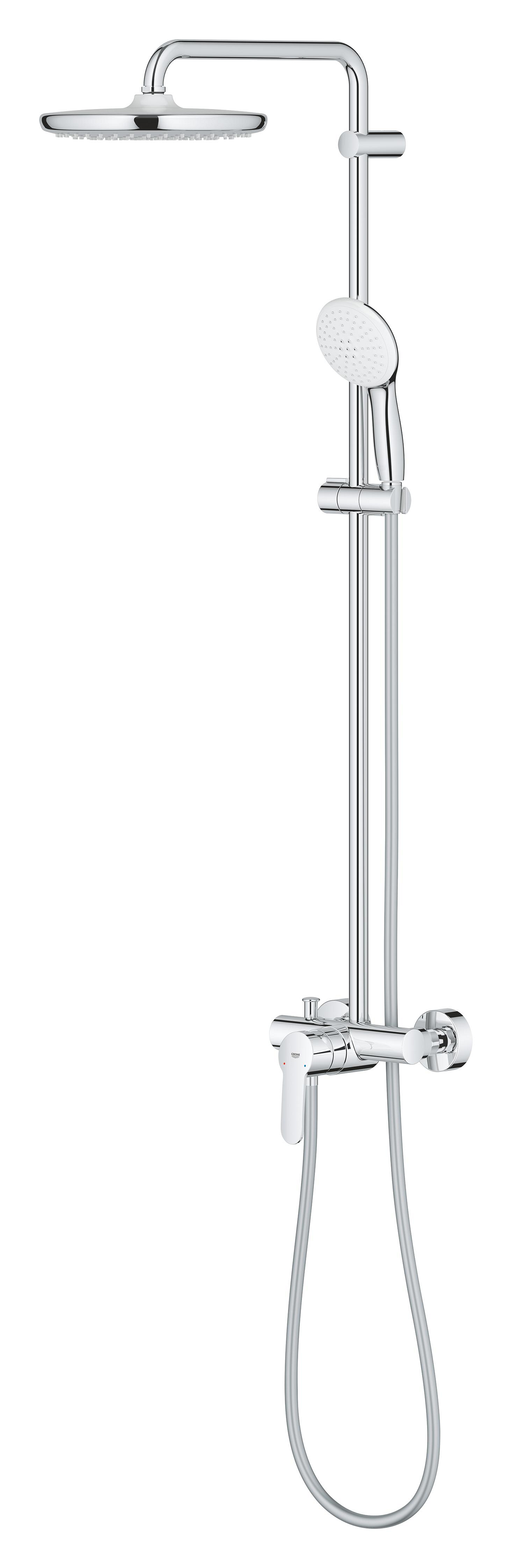 Sistem de dus Grohe 26673001, Tempesta 250, tip incastrare aparent, pe