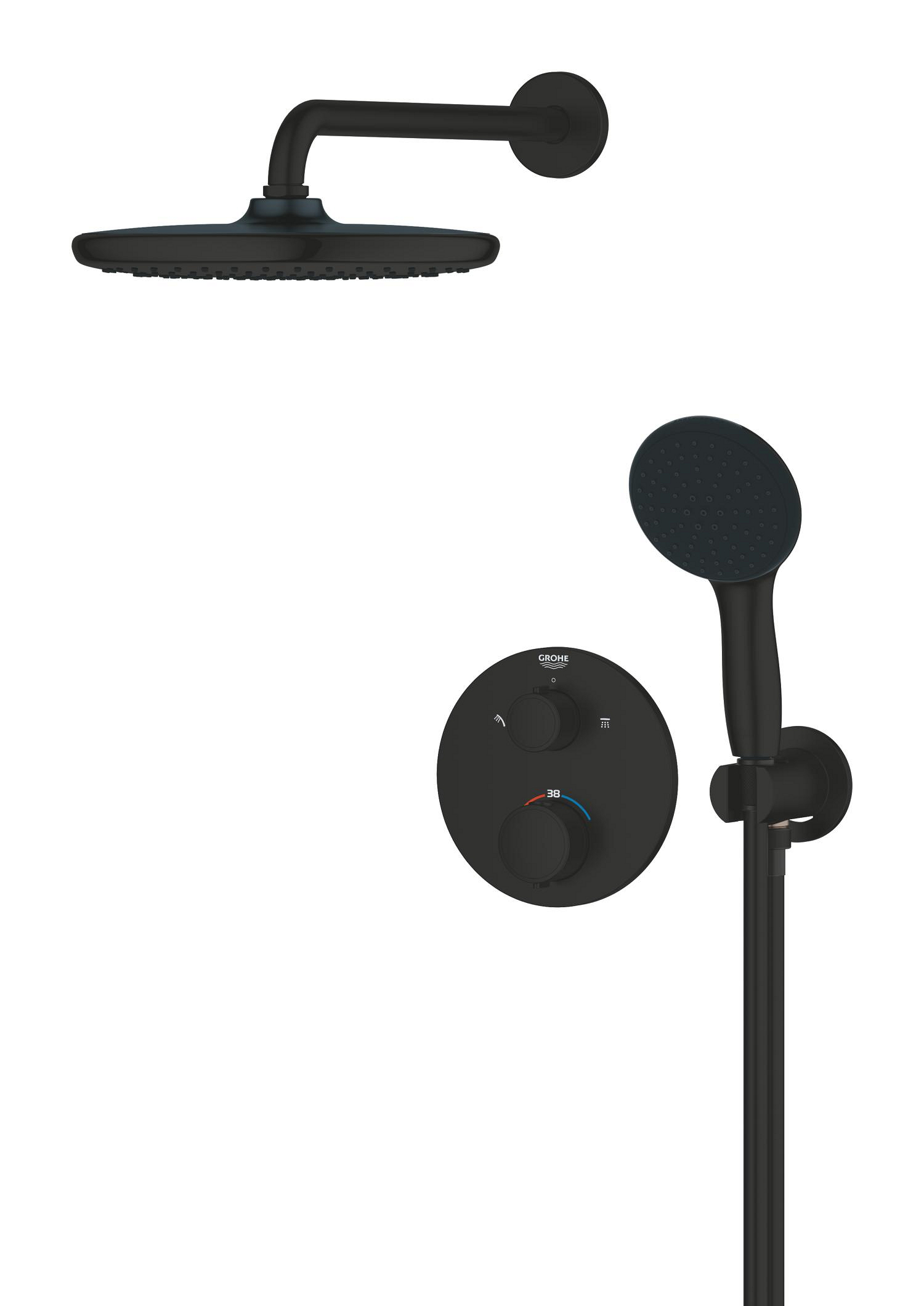Sistem de dus Grohe 348832430, Vitalio Start, tip incastrare incastrat