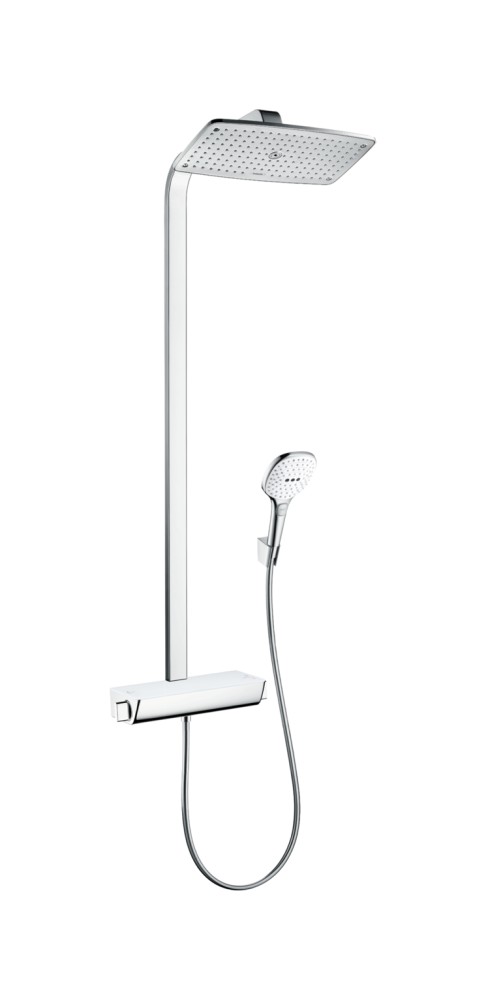Hansgrohe Sistem de dus hansgrohe raindance, aparent, 360 mm, termostat, 2 functii, crom, 27286400