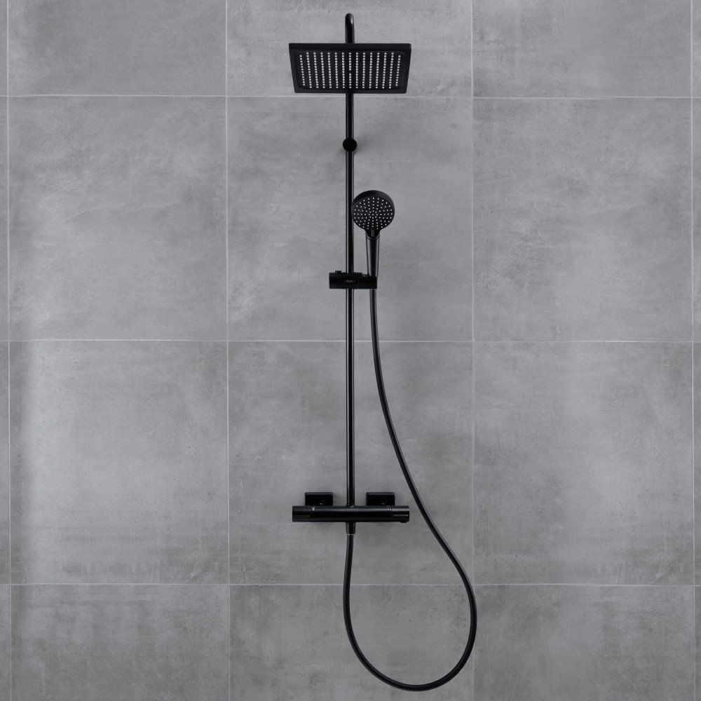【K】 Sistem de dus Hansgrohe Vernis Shape 26429670, 1/2'', aparen…