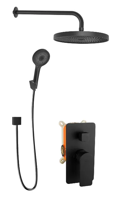 Kielle  Sistem de dus kielle vega, incastrat, 260 mm, 1 functie, mat, negru, 20618sp44