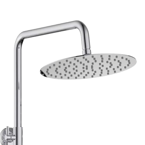 Sistem de dus Roca A5A9A6EC00, 250 mm, 1 bar, 100 mm, 1.5 m, 970 mm, 340 mm, 1 functii palarie dus, Crom