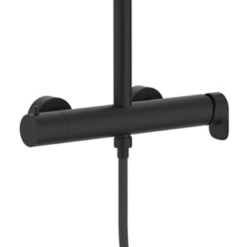Sistem de dus Roca A5A9A6ENB0, Vega Plus, tip incastrare aparent, pentru dus, tip comanda dubla comanda, negru [2]