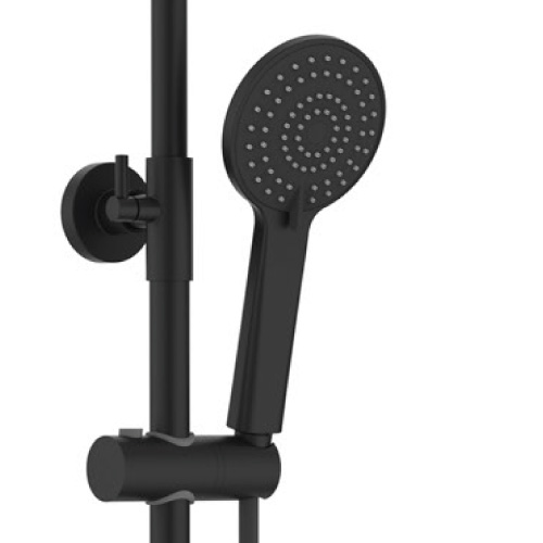 Sistem de dus Roca A5A9A6ENB0, Vega Plus, tip incastrare aparent, pentru dus, tip comanda dubla comanda, negru [3]