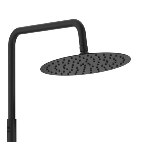 Sistem de dus Roca A5A9A6ENB0, Vega Plus, tip incastrare aparent, pentru dus, tip comanda dubla comanda, negru [4]