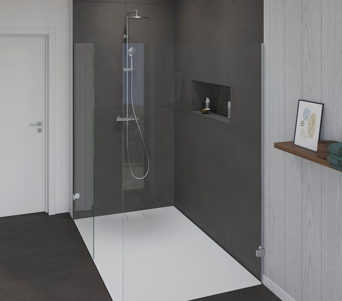 Sistem de dus Duravit B14280008010, dus B.1, tip incastrare aparent, pentru dus, pentru un dus confortabil zilnic, crom [7]