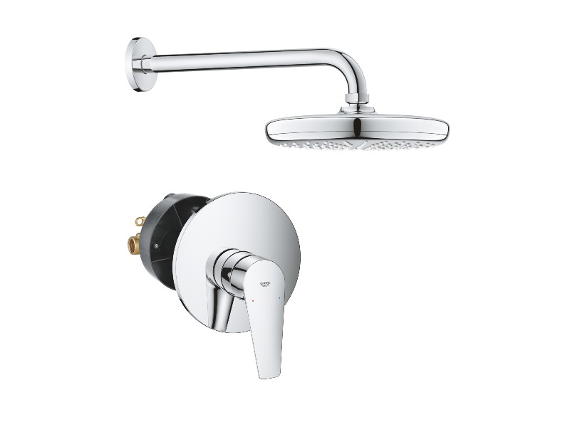 Grohe Sistem dus grohe start, incastrat, 210 mm, 1 functie, crom, 29078001-2st