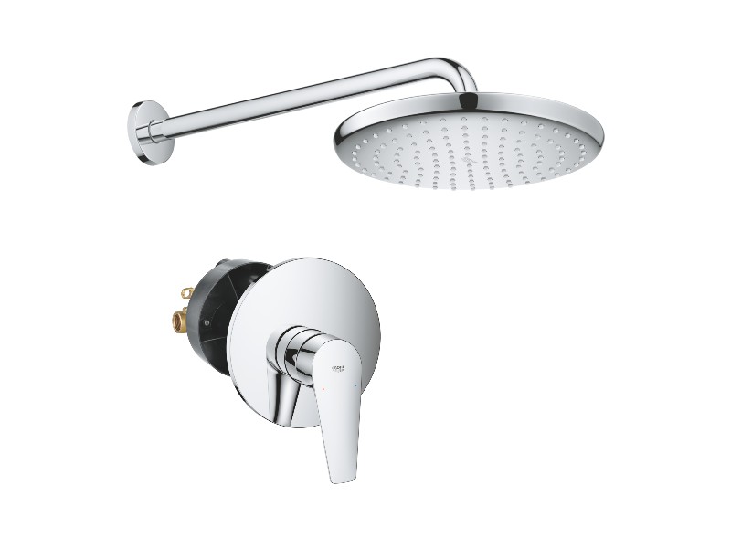 Grohe Sistem dus grohe start, incastrat, 250 mm, 1 functie, crom, 29078001-1st