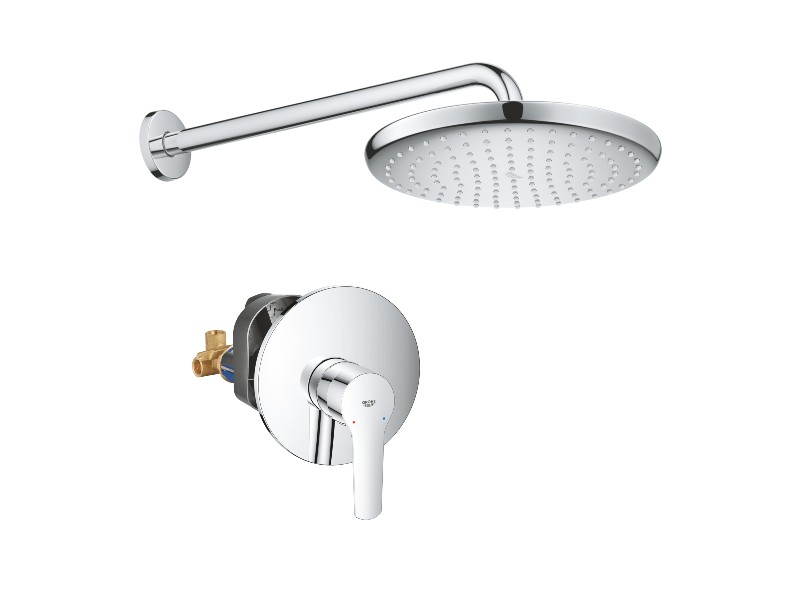 Grohe Sistem dus grohe start, incastrat, 250 mm, 1 functie, crom, 32590002-1st
