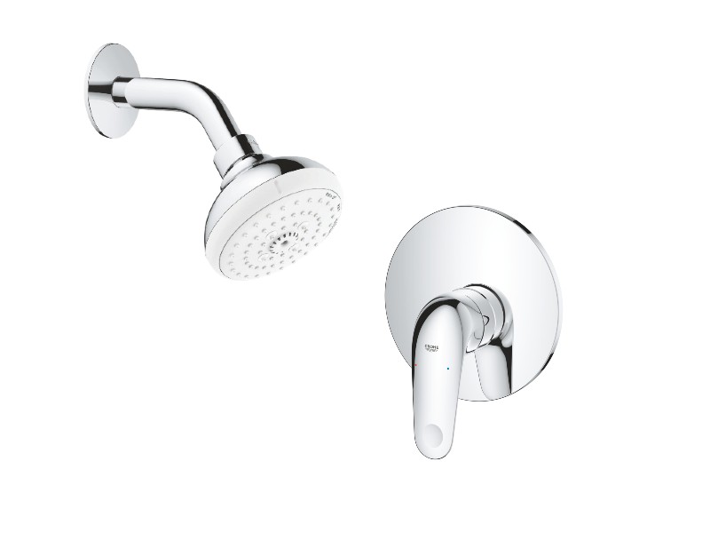 Grohe Sistem dus grohe swift, incastrat, 100 mm, crom, 24334001-3st