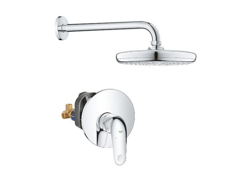 Grohe Sistem dus grohe swift, incastrat, 210 mm, crom, 24334001-2st