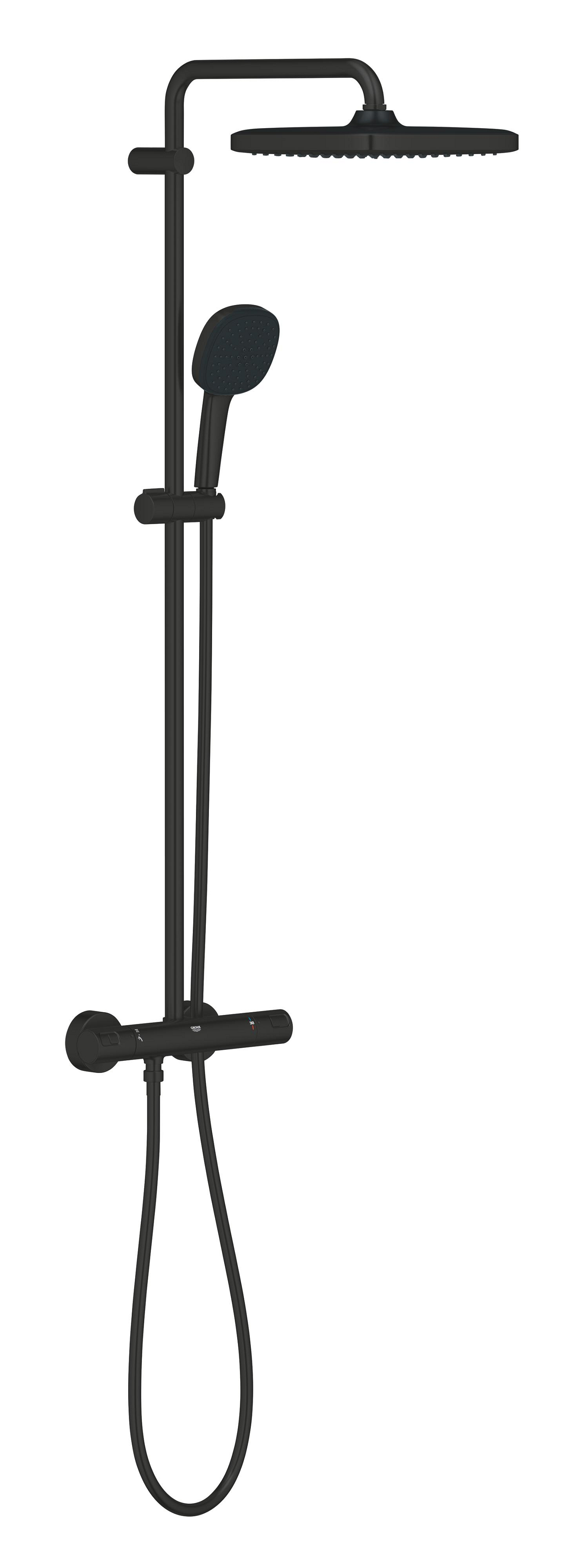 Sistem de dus Grohe 266962431, dus Vitalio 250 Cube, tip incastrare ap