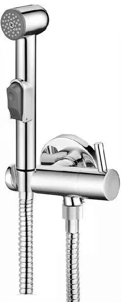 Aqualine Sistem dus igienic aqualine bidet, incastrat, fara mixare, 1 functie, crom, sk215