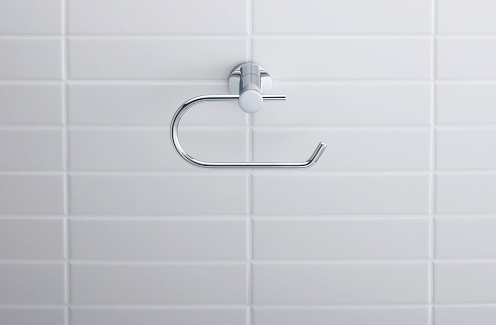 Suport hartie Duravit 0099261000, igienica D-Code, tip instalare pe perete, numar orificii instalare 2, crom [1]