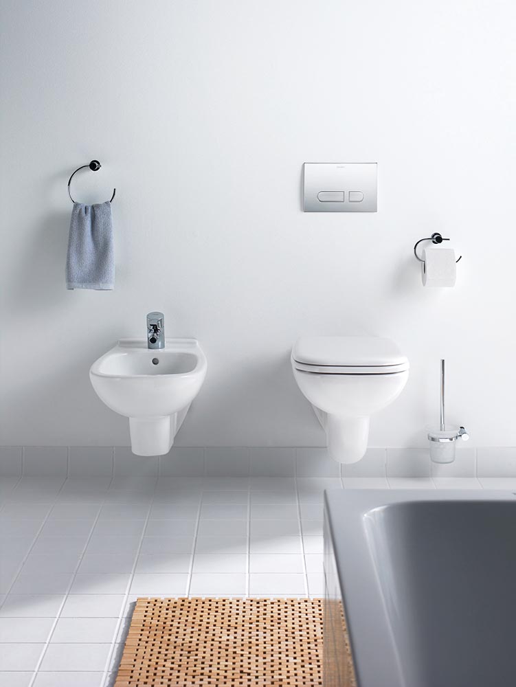 Suport hartie Duravit 0099261000, igienica D-Code, tip instalare pe perete, numar orificii instalare 2, crom [4]