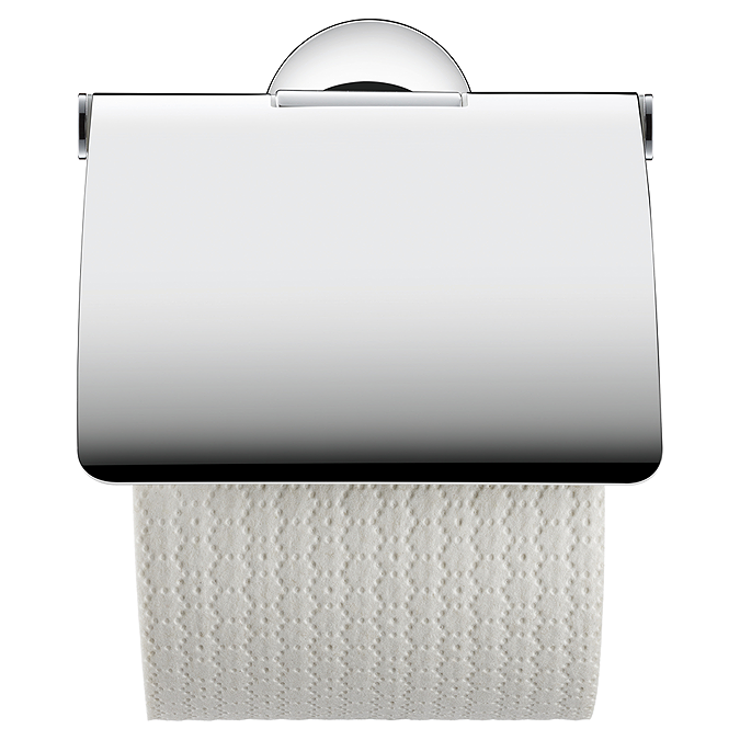 Suport hartie Duravit 0099401000, igienica Starck T, tip instalare pe perete, numar orificii instalare 2, crom [1]