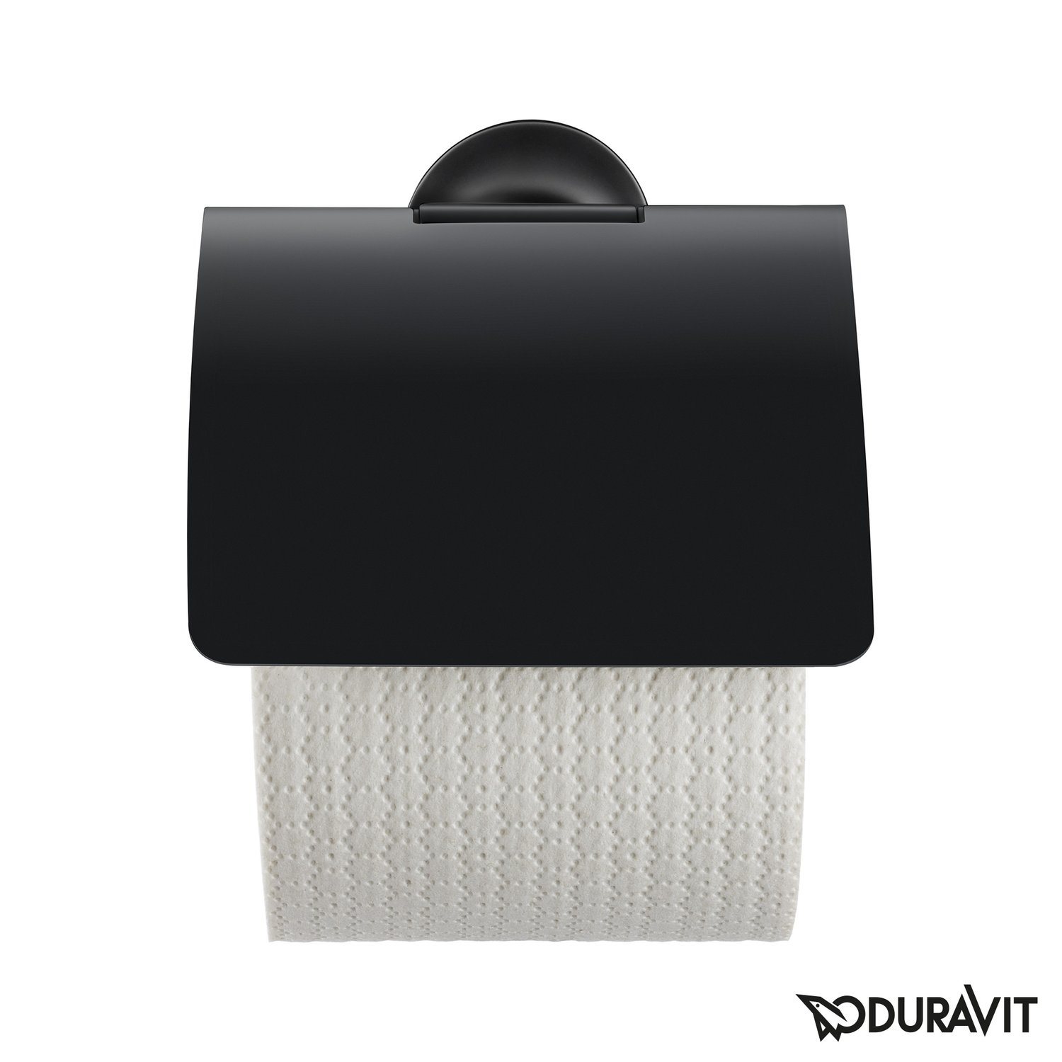 Suport hartie Duravit 0099404600, igienica Starck T, tip instalare pe perete, numar orificii instalare 2, negru [5]