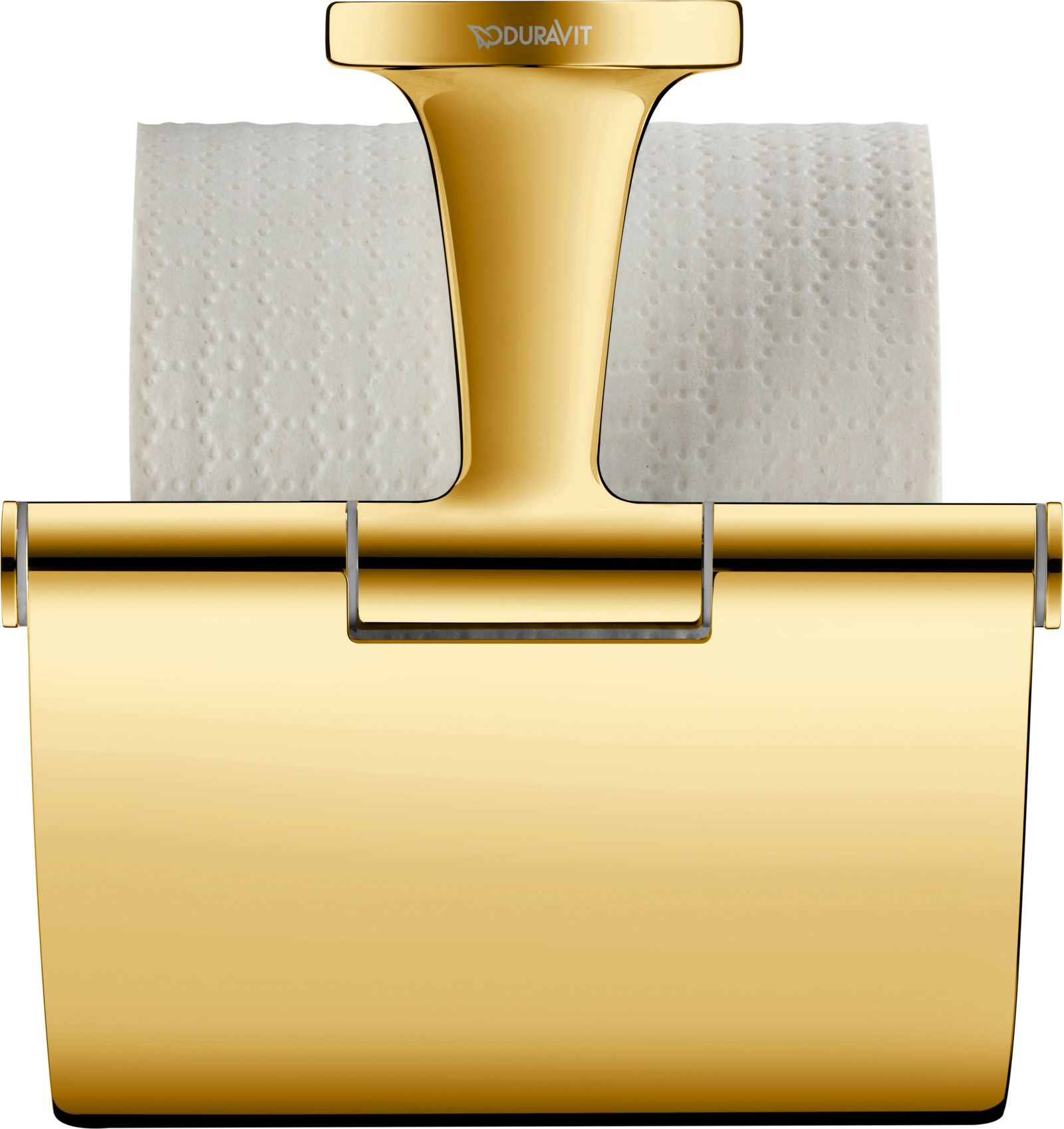 Suport hartie Duravit 0099403400, igienica Starck T, tip instalare pe perete, numar orificii instalare 2, auriu [1]