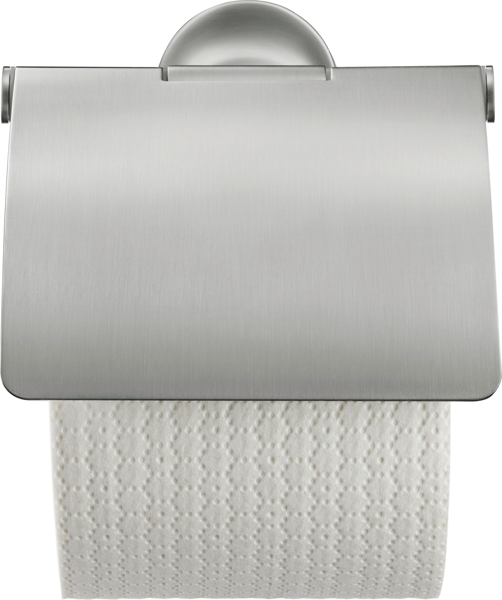 Suport hartie Duravit 0099407000, igienica Starck T, tip instalare pe perete, numar orificii instalare 2, otel satinat [2]
