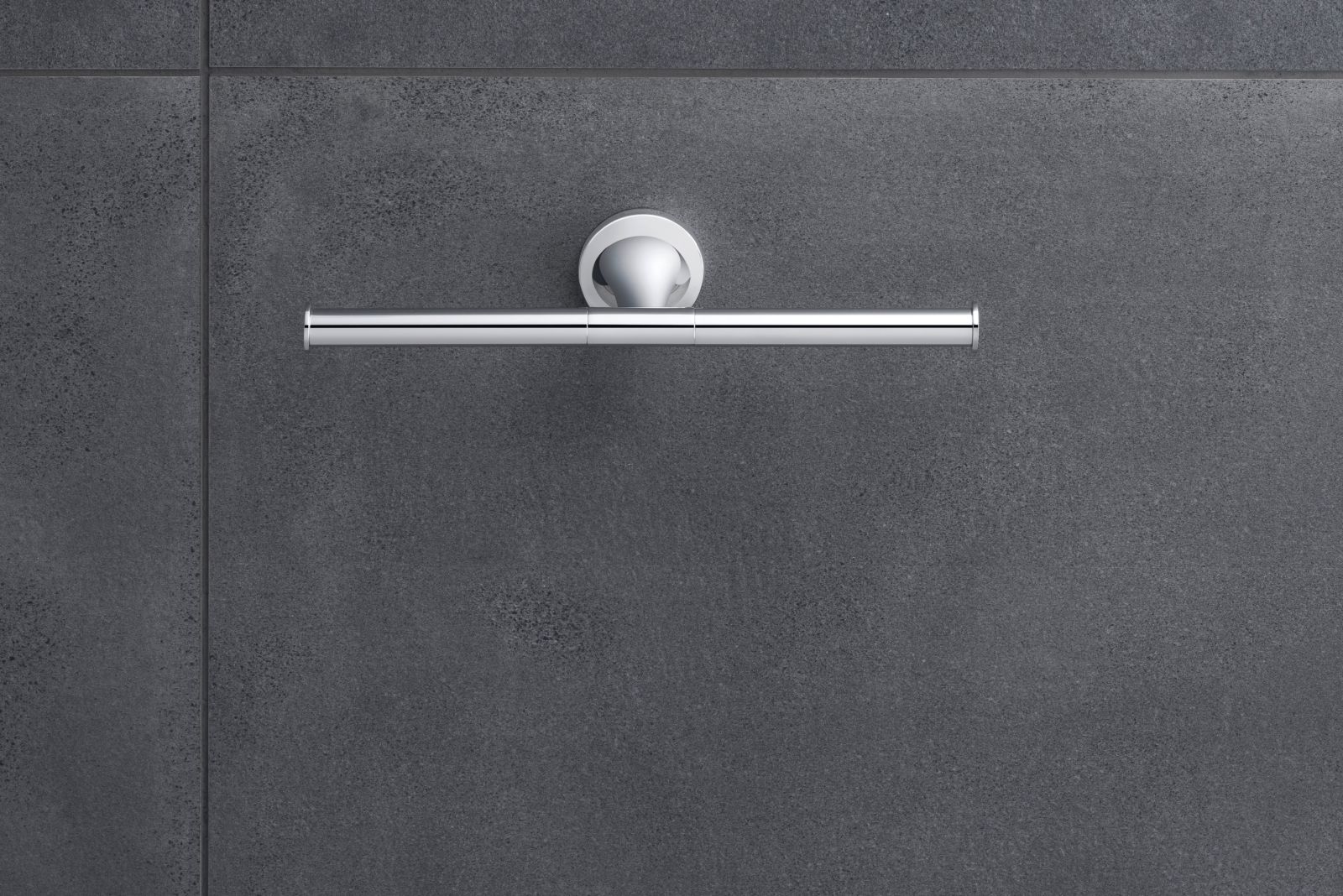 Suport hartie Duravit 0099381000, igienica Starck T, tip instalare pe perete, numar role hartie 2, crom [8]