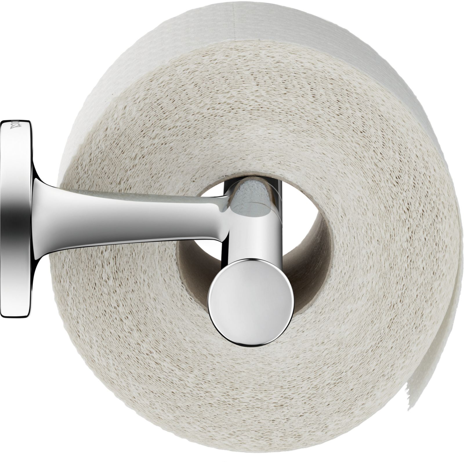 Suport hartie Duravit 0099381000, igienica Starck T, tip instalare pe perete, numar role hartie 2, crom [2]