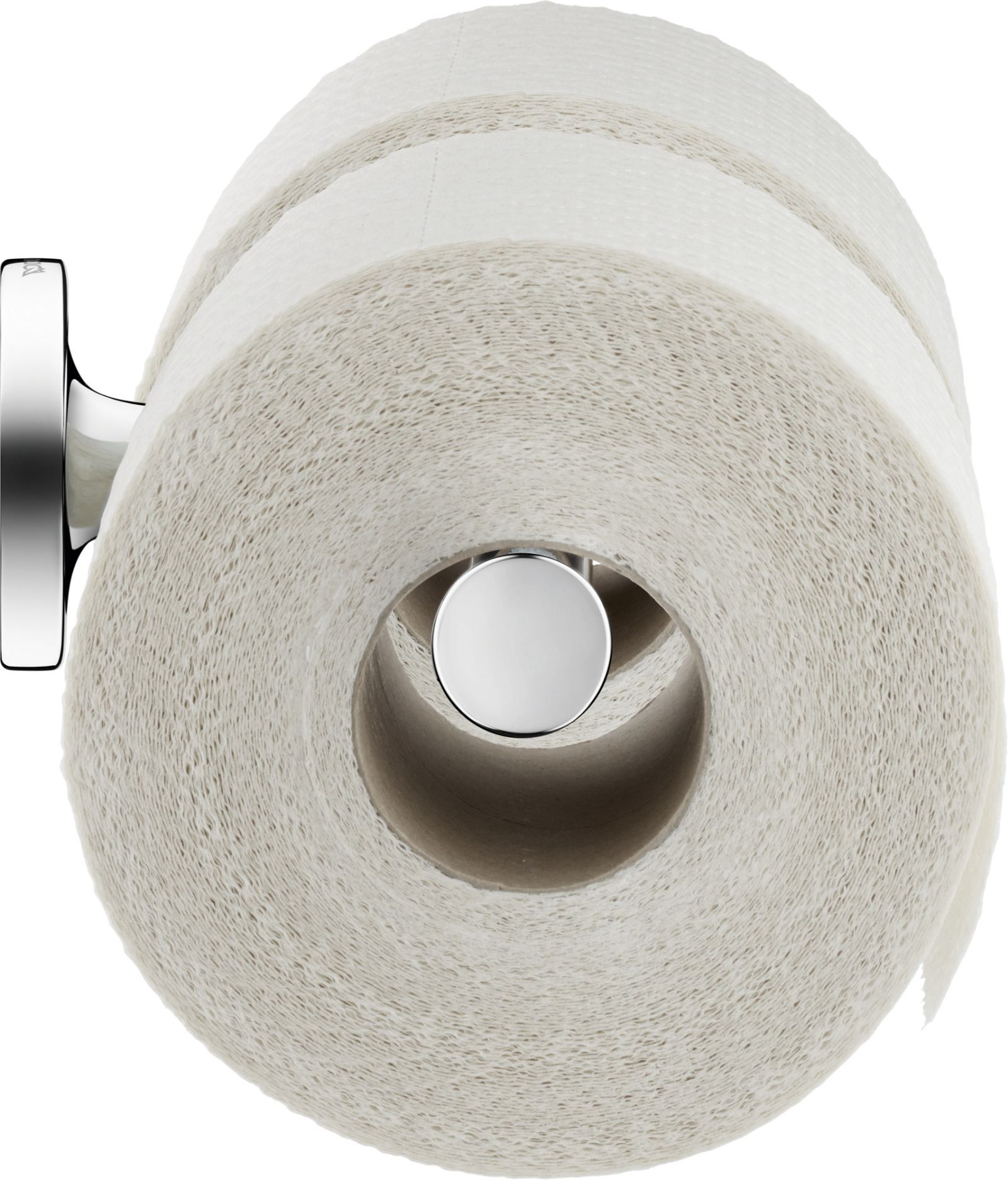Suport hartie Duravit 0099381000, igienica Starck T, tip instalare pe perete, numar role hartie 2, crom [3]