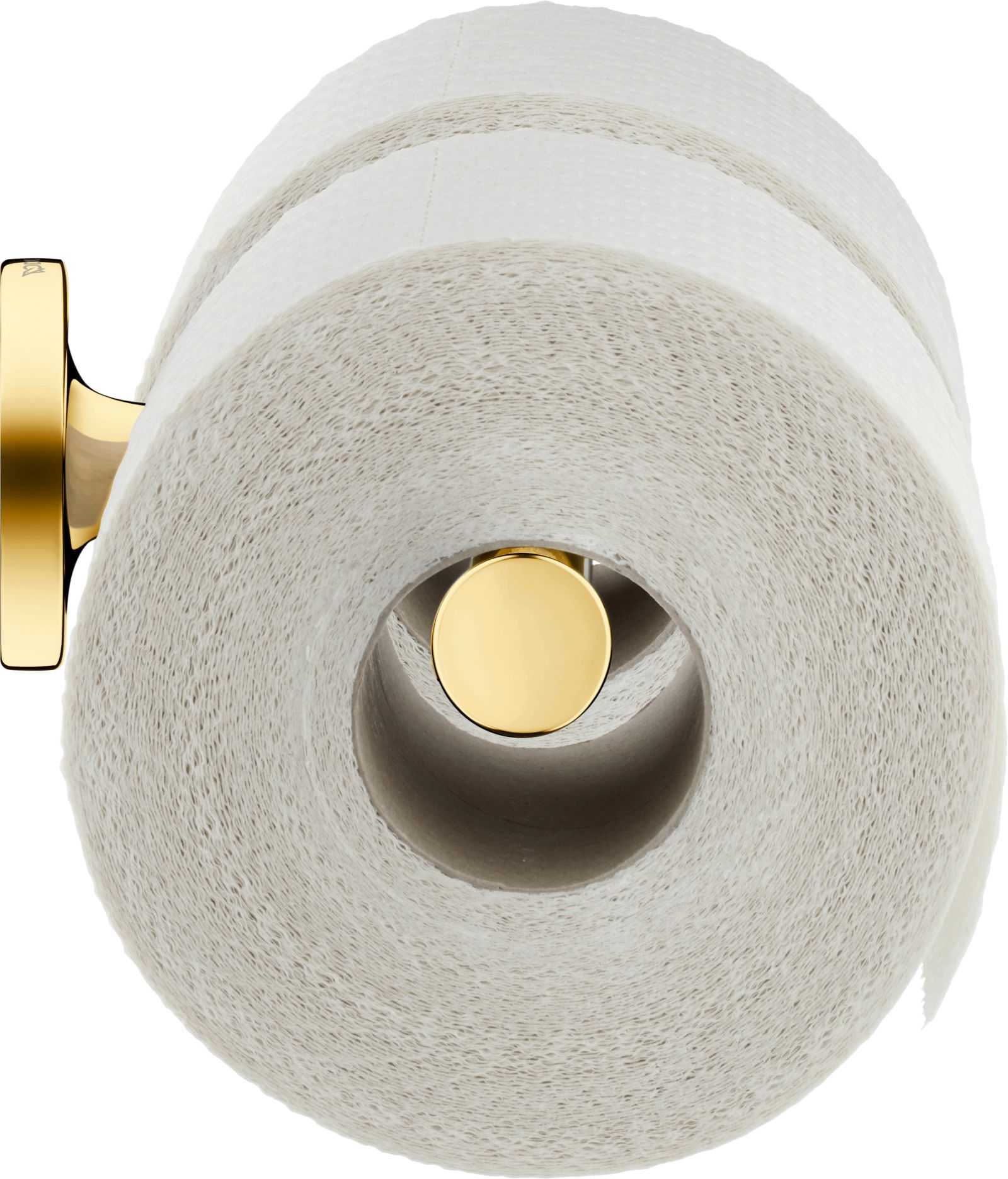 Suport hartie Duravit 0099383400, igienica Starck T, tip instalare pe perete, numar role hartie 2, auriu [3]