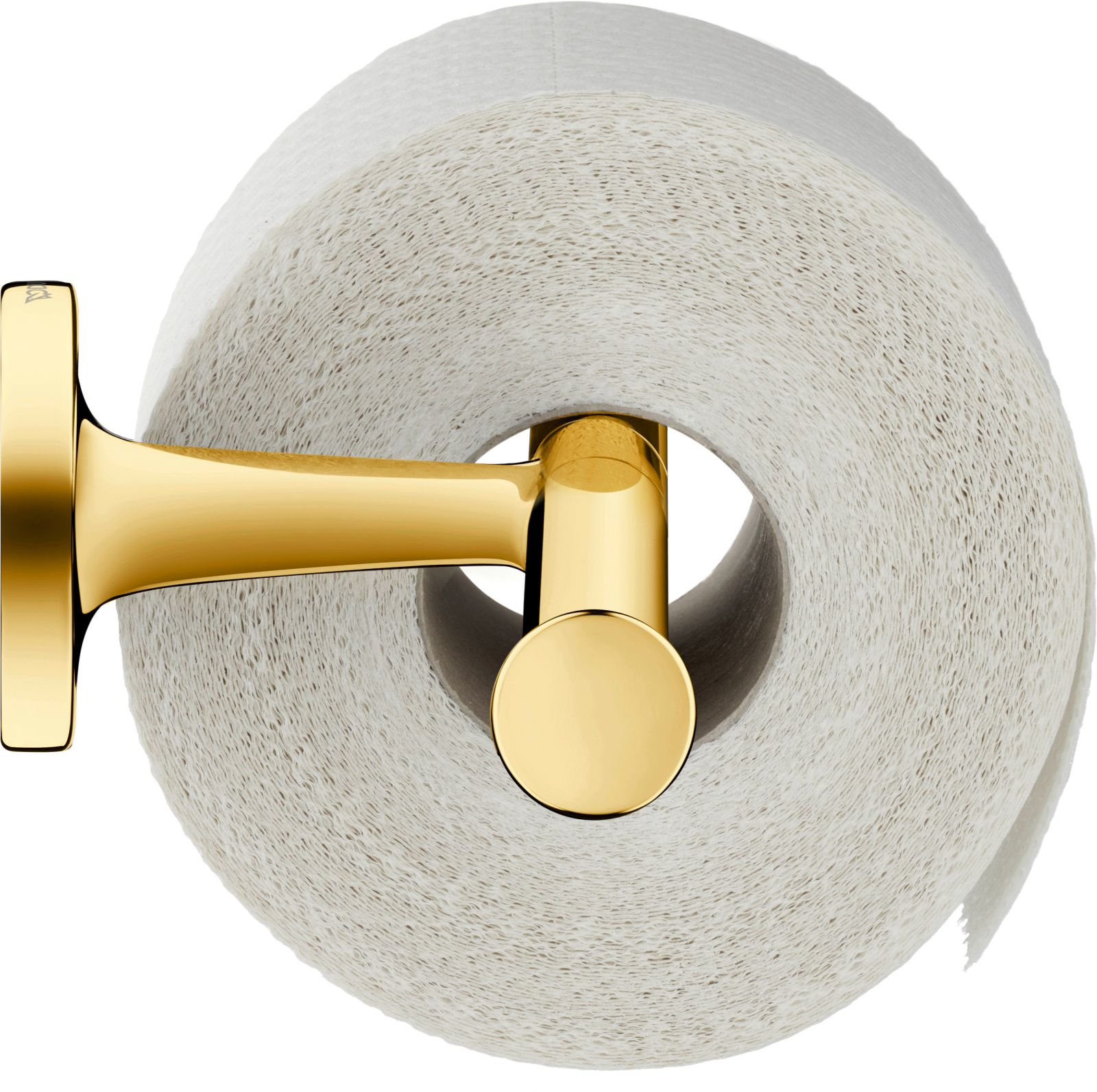 Suport hartie Duravit 0099383400, igienica Starck T, tip instalare pe perete, numar role hartie 2, auriu [4]
