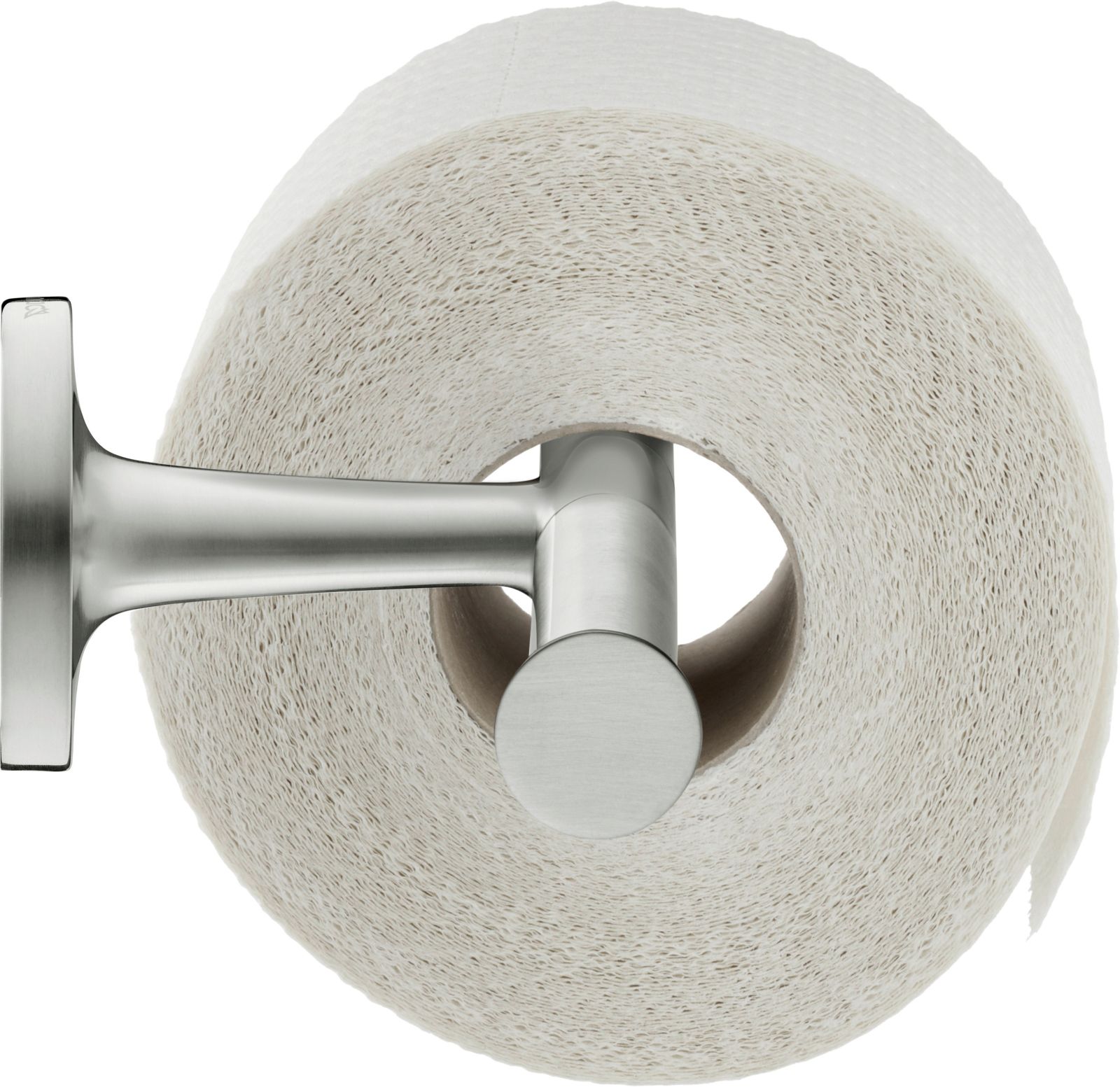 Suport hartie Duravit 0099387000, igienica Starck T, tip instalare pe perete, numar role hartie 2, otel satinat [3]