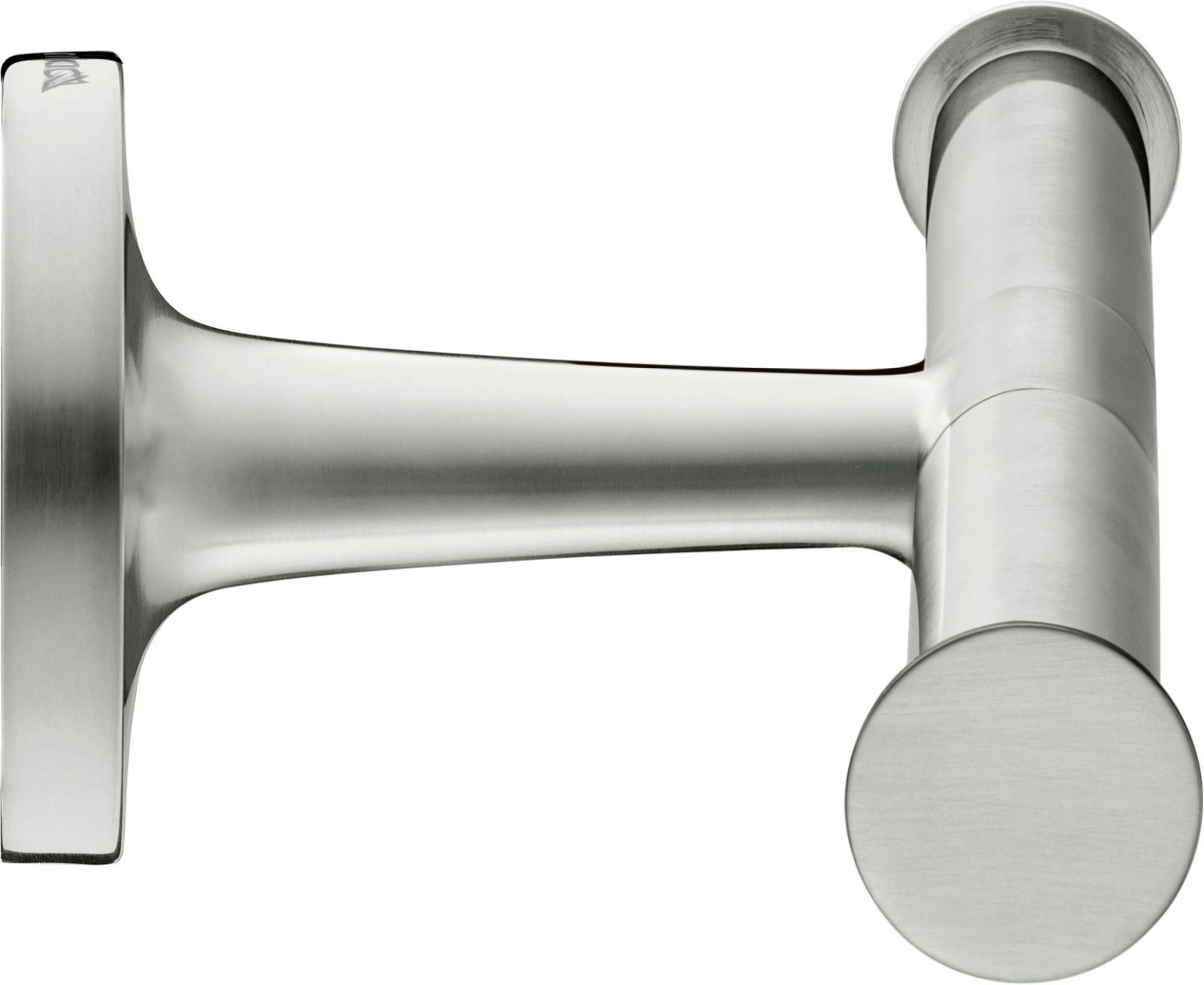 Suport hartie Duravit 0099387000, igienica Starck T, tip instalare pe perete, numar role hartie 2, otel satinat [1]