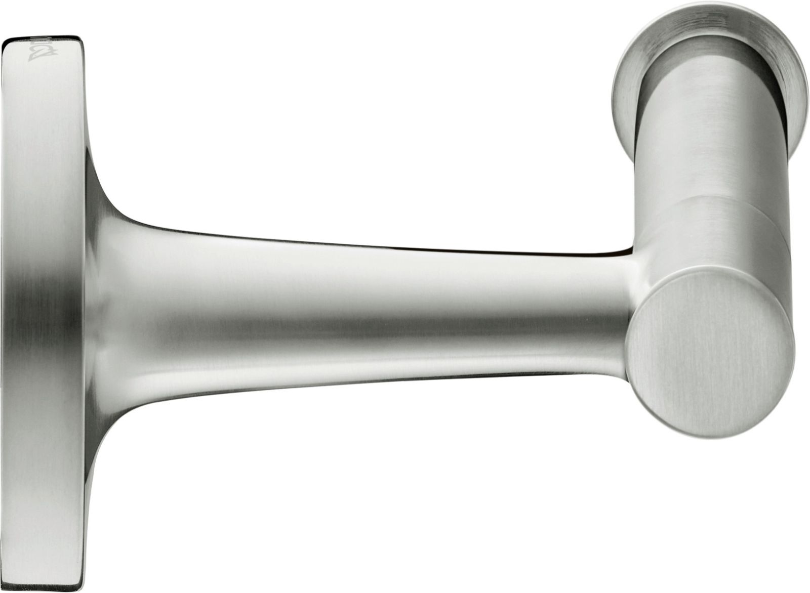 Suport hartie Duravit 0099377000, igienica Starck T, tip instalare pe perete, numar orificii instalare 2, otel satinat [1]