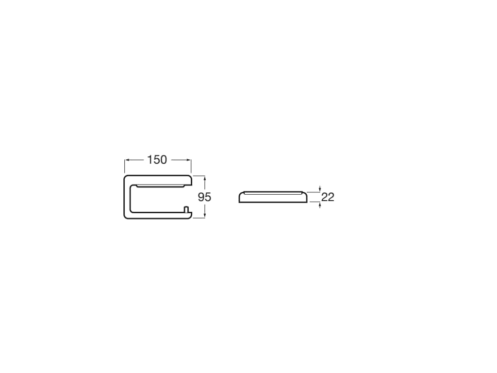 Suport hartie Roca A817034RG0, igienica Tempo, tip instalare pe perete, numar orificii instalare 2, cupru [1]