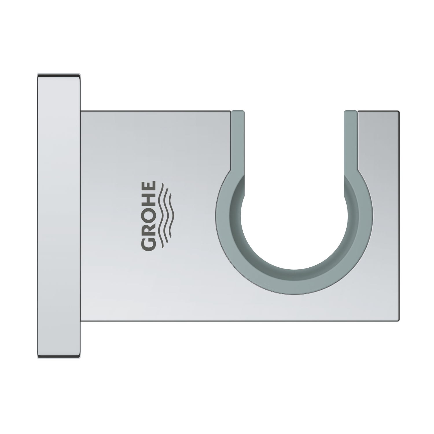 Suport para de dus Grohe 27693000, 66 mm, 47 mm, universal, pe perete, abs, suport para dus incorporat, Crom