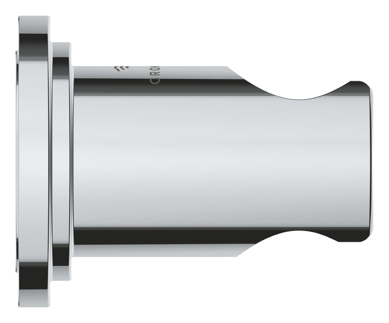Suport para dus Grohe 26894000, 68 mm, 55 mm, universal, pe perete, metal, suport para dus incorporat, Crom