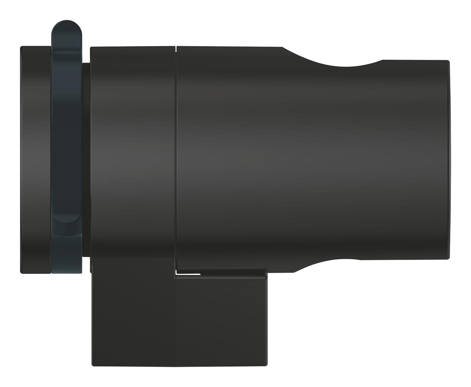 Suport para dus Grohe 275952431, 84 mm, 67 mm, universal, suport dus reglabil, pe perete, abs, Negru